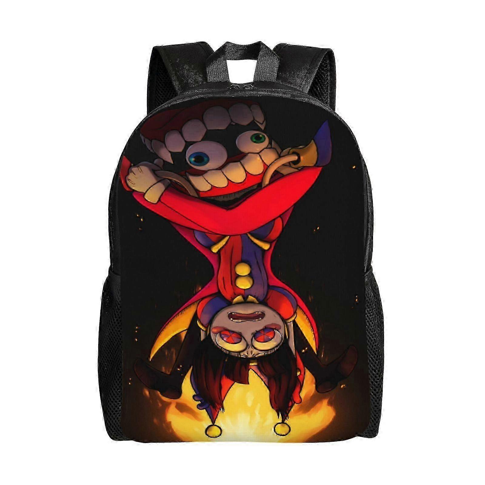 Amazing Digital Circus Backpack for Elementary and Middle School with Large Capacity Suitable for Boys and Girls, Ideal Casual Daypack and L