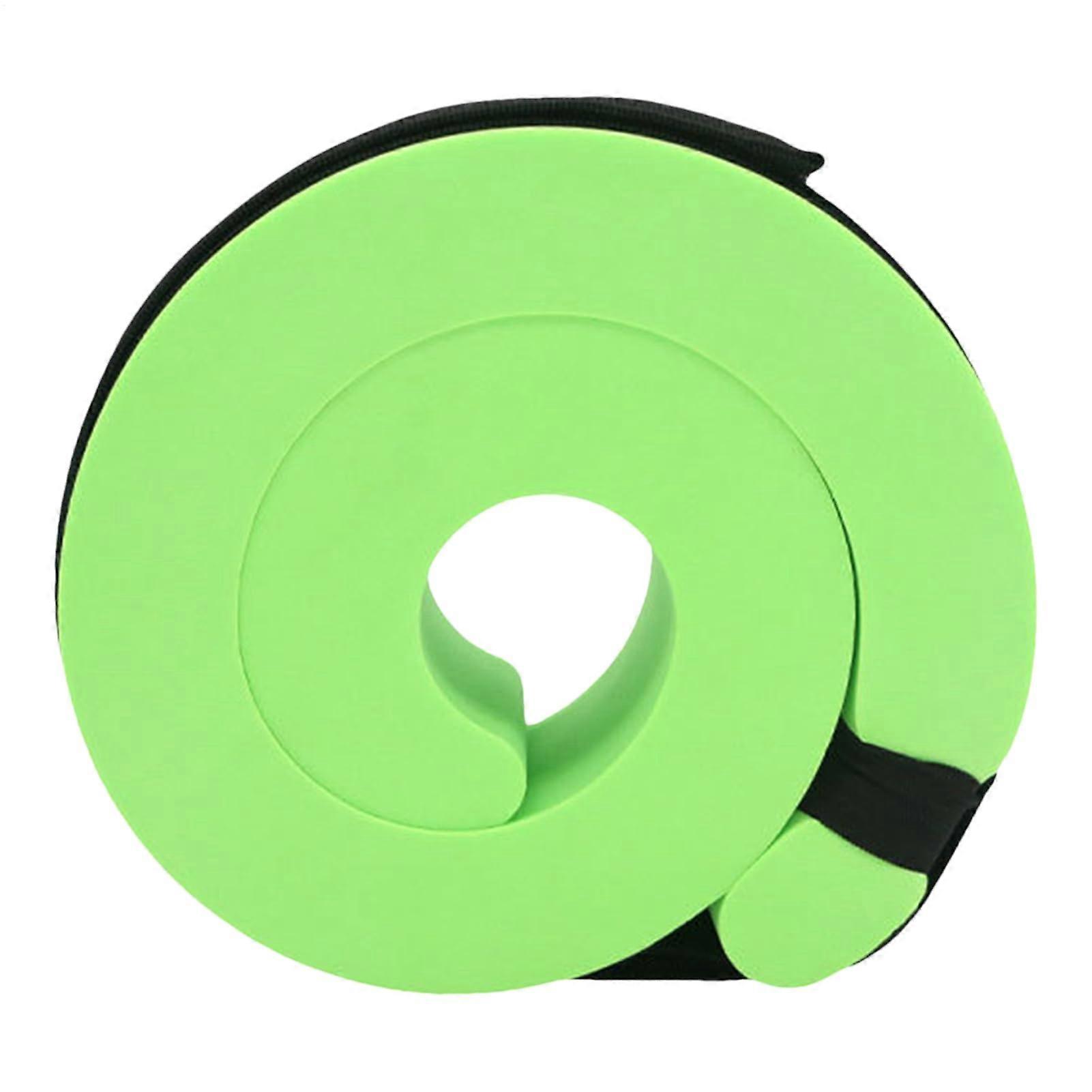 Back Float Swim Trainer, Adjustable Secure Fit, Comfortable EVA Material, Green