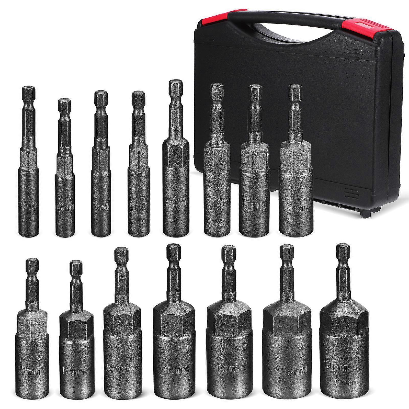 Allen Wrench Drill Bit Set Bit Sockets Automotive Repairs Versatile Set Silver 1Set