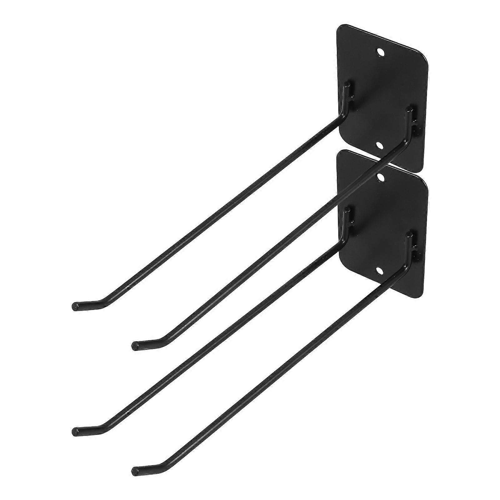 Storage For Garage Wall Mount Spade Hook Metal Organizer Tool Storage Space-Saving Easy Installation 2Pcs