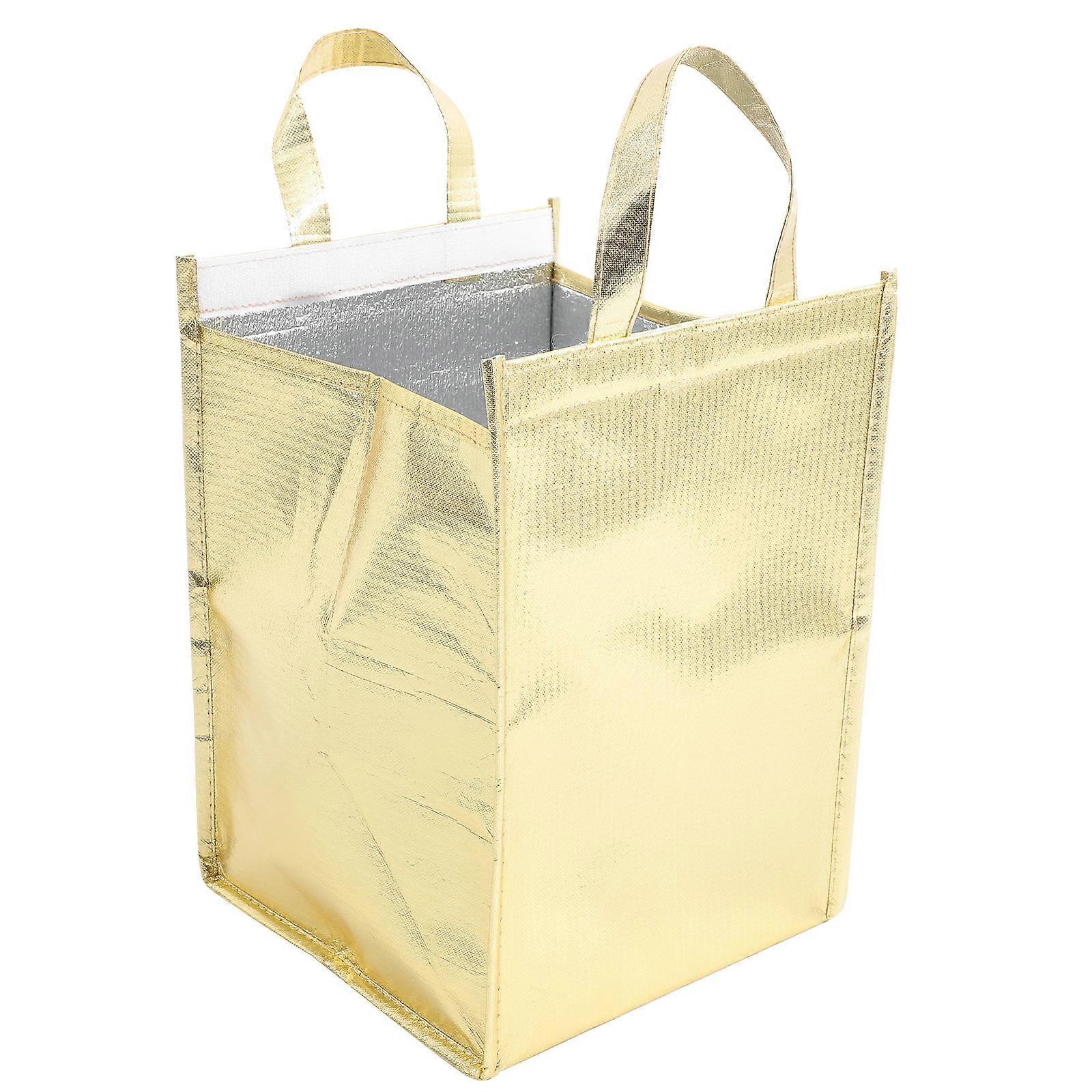 Storage Bag Reusable Cooler Bag For Cake Ice Cream Picnic Rectangular 6inch Insulated 1Pcs
