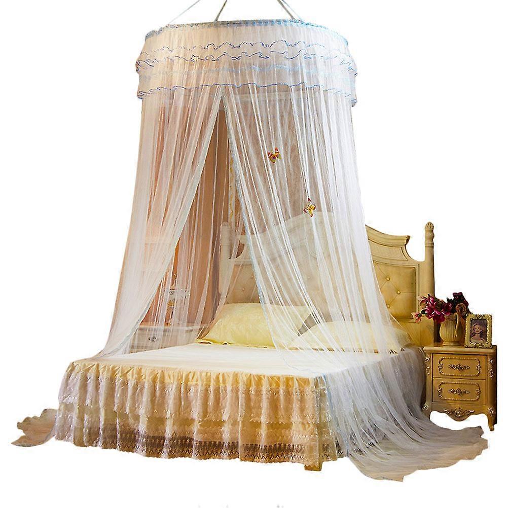 Loft Bed Curtains Air Circulation for Summer Use Dome Shape 1Set