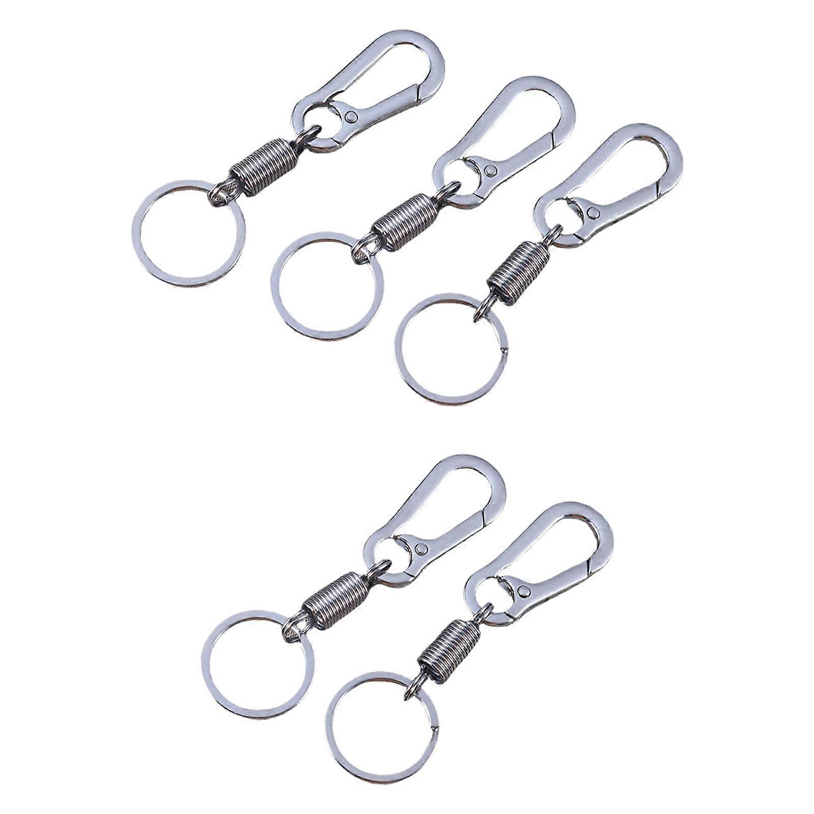 5LOTS Doppelrings key holder hangers For men women reliability keychain For everyday key security
