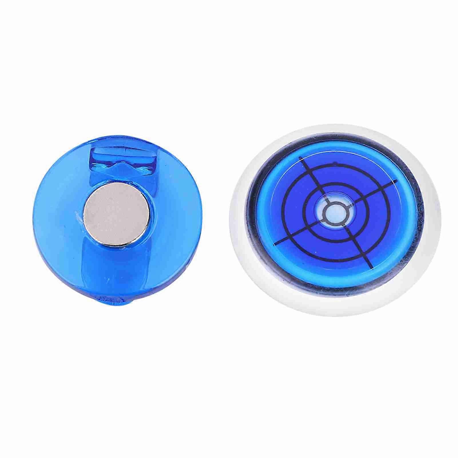 Durable Plastic Golf Cap Clip with Detachable Marker Blue