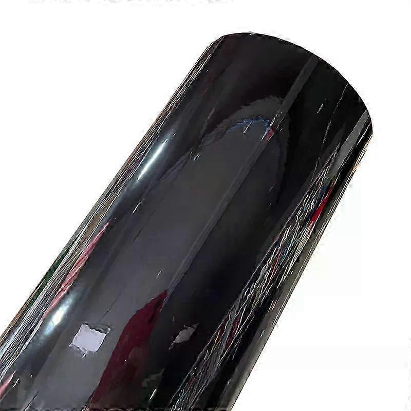 Premium Stretchable μαύρη βινυλίου περιτυλίγματος βινυλίου καθρεφτών μαύρη αυτοκόλλητη ταινία με τη φυσαλίδα απελευθέρωσης αέρα