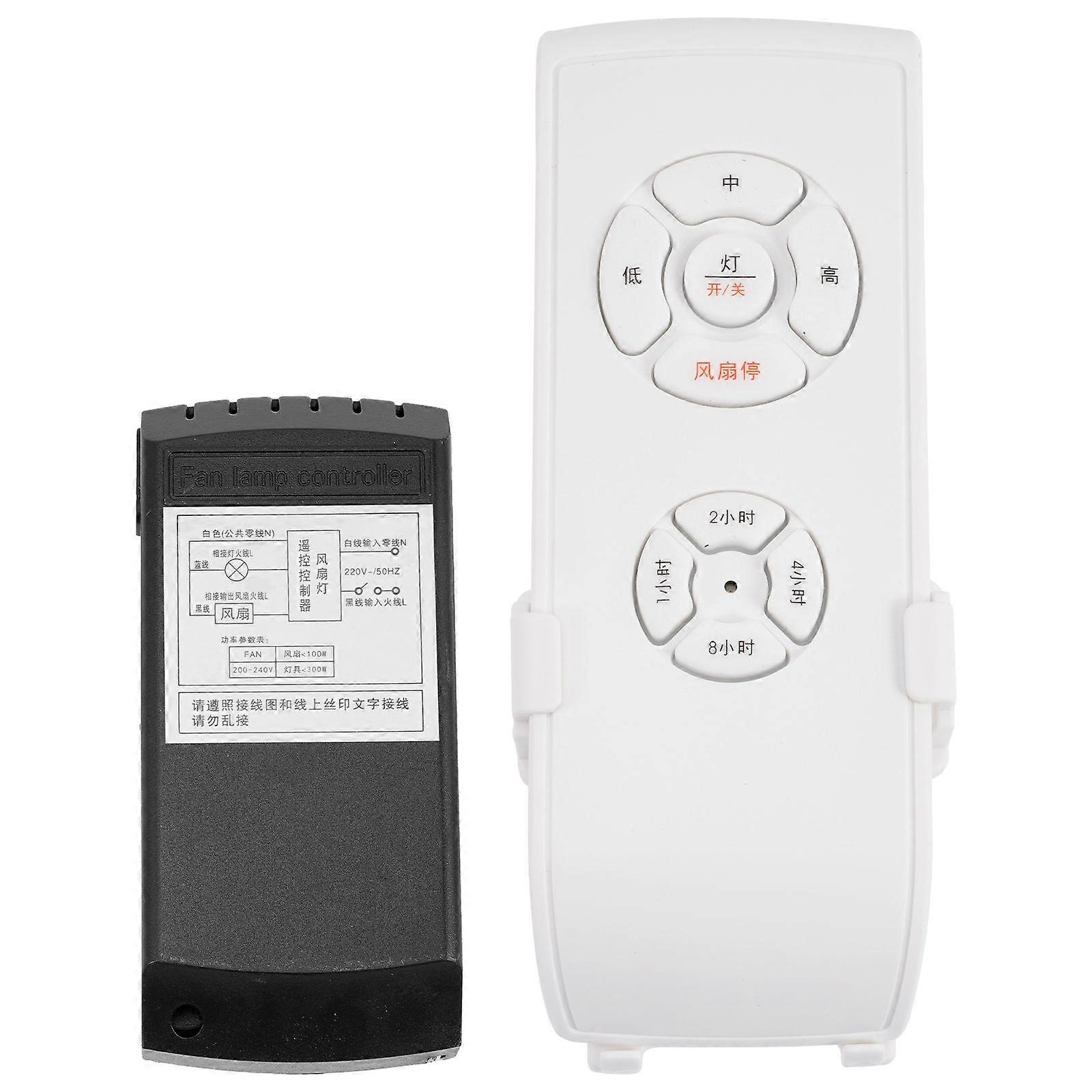 1 Set Ceiling Fan Remote Control Universal Fan Lamp Remote Replacement