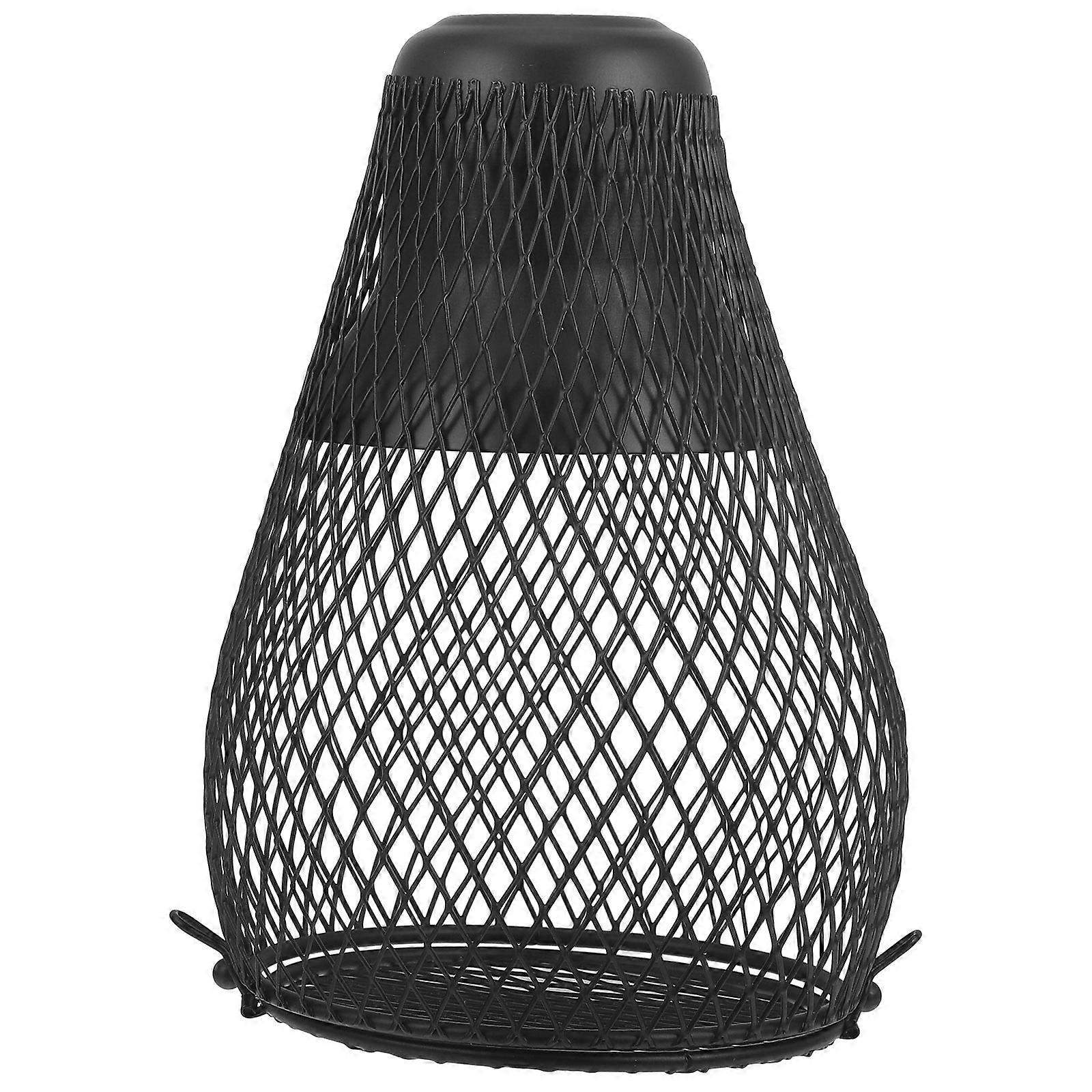 Pet Heat Lamp Shade Protective Cover for Reptile Tanks Lightweight Safe Design Easy Installation for Parrots and Reptiles