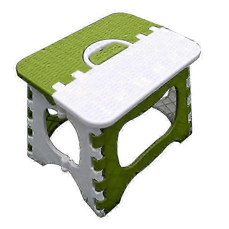 Foldable Plastic Step Stool for Home and Outdoor Use, Ideal for Kids Storage