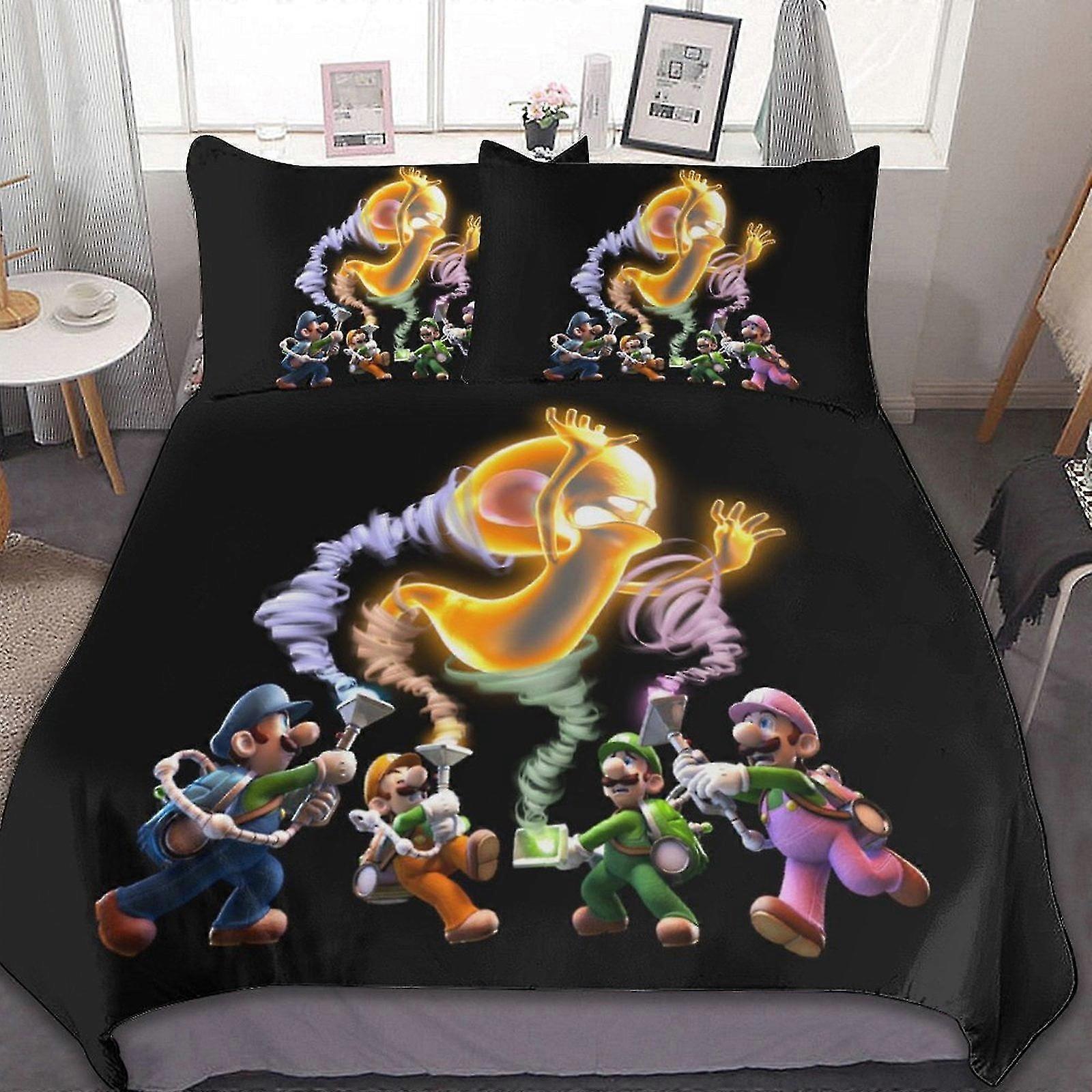 Breathable Duvet Cover Bed Sheets Set with 2 Pillow Shams Soft All Seasons Bedding Set for a Certain Brand