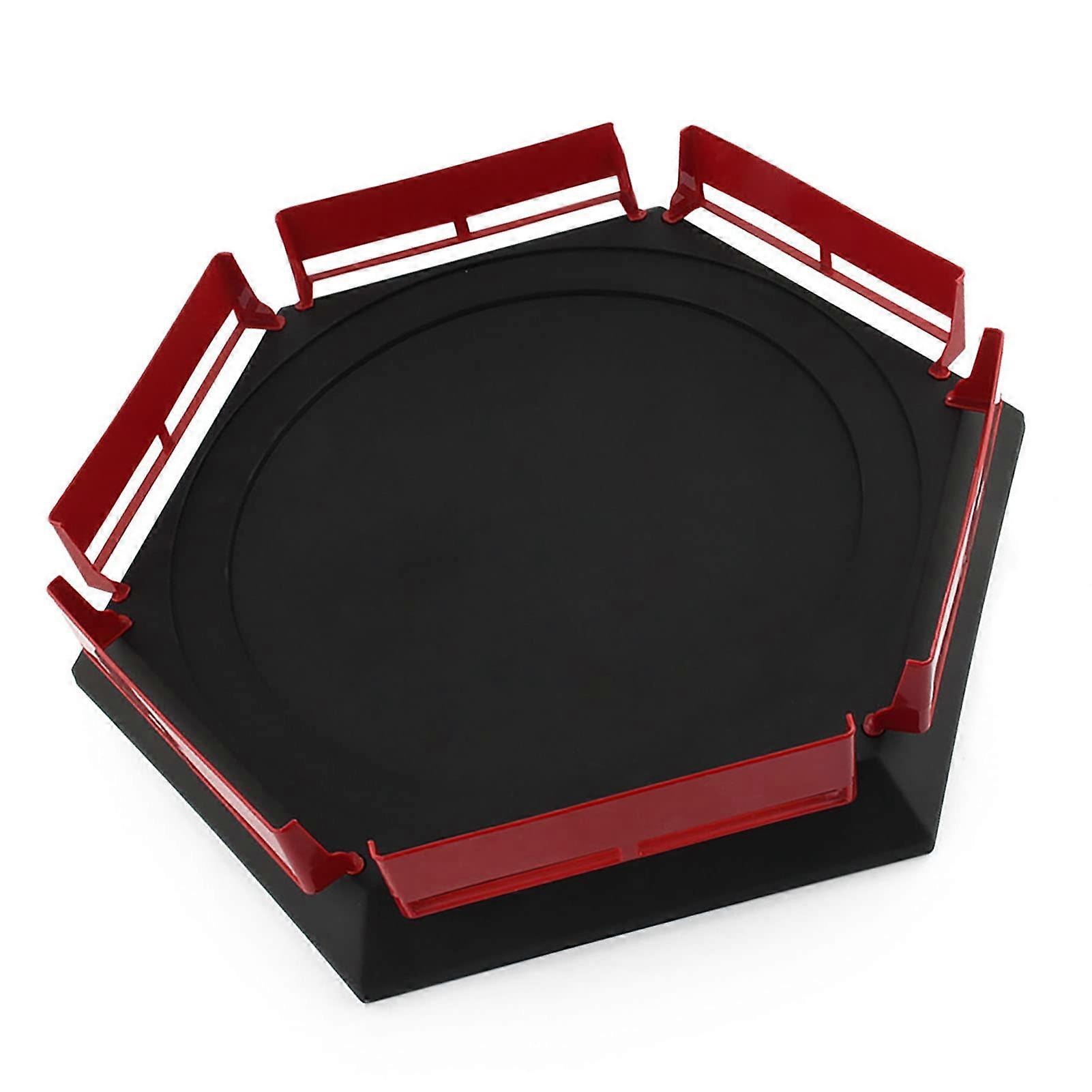 Battle Tops Stadium, Burst Battle Arena Removable Thickened Battle Stadium for Burst Battle Tops Game Toy 215g/7.6oz Black
