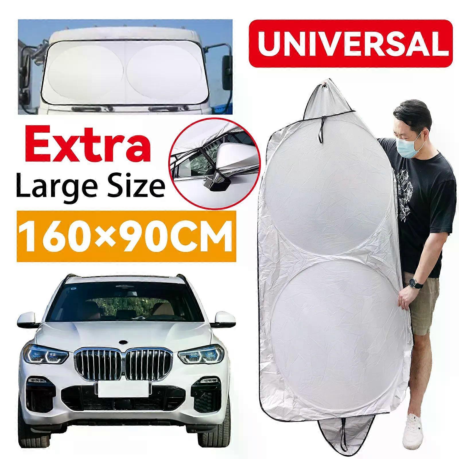 Car Windshield Sunshades Sun Visor Shade Foldable Reflective Front Window Screen Protector Cover UV Block Rays Auto Accessories