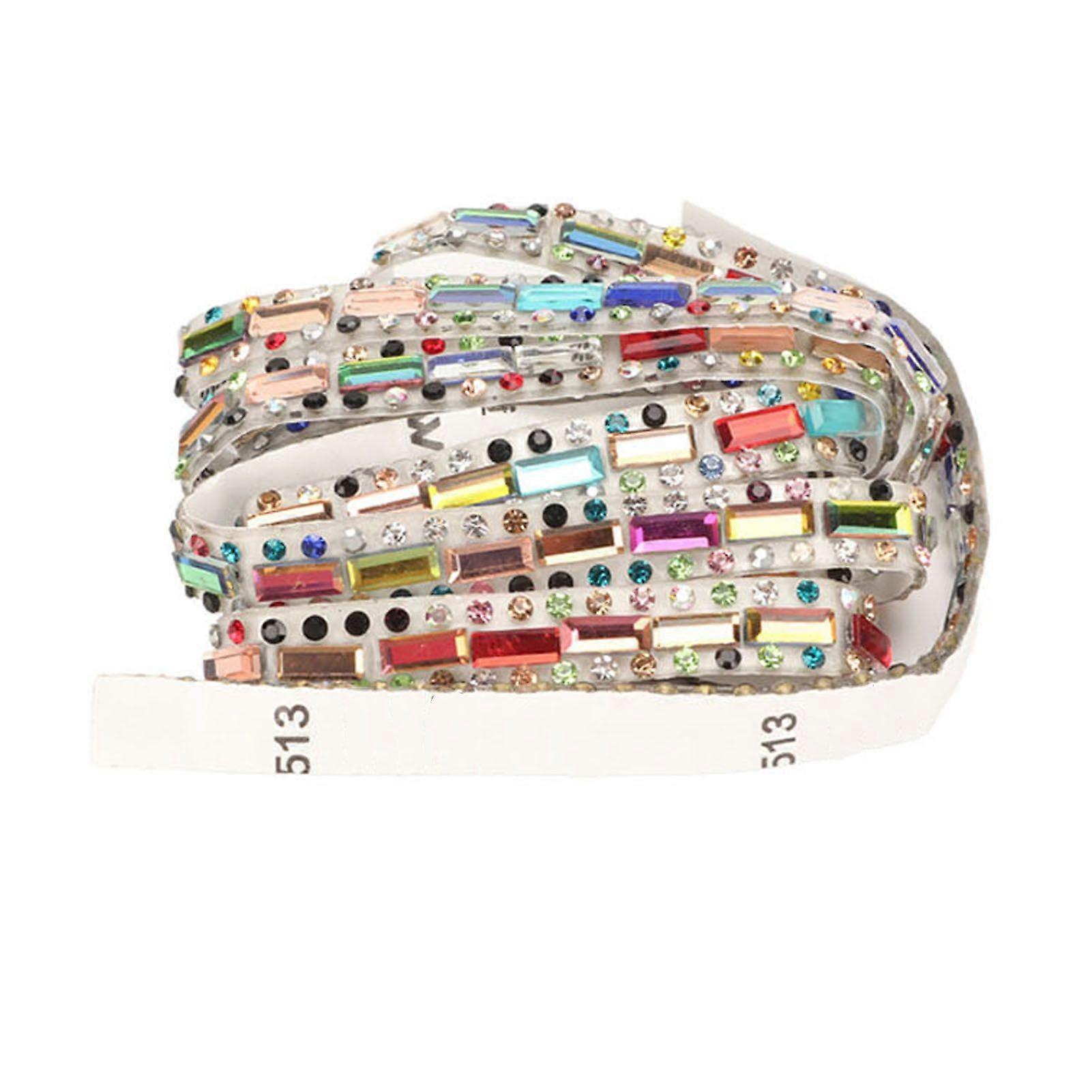 2025 Latest Model  Rhinestone Strip Self Adhesive Shiny Cuttable Rollable