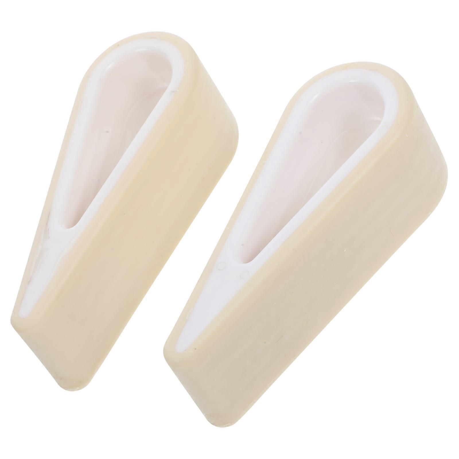 Computer Stand Kickstand Holder for 2Pcs White Plastic Silicone