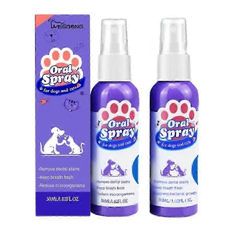 ペット歯ブレスクリーニングフレッシュナー犬用スプレーケアクリーナー60ML