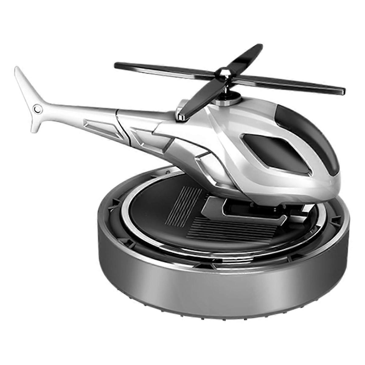 Car Air Fresheners Helicopter Design Solar Dashboard - Long-Lasting Natural Diffusion for Motorhome,