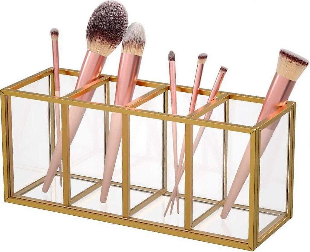 Makeup storage box brush holder pen holder desktop storage box makeup brush eyeliner lipstick