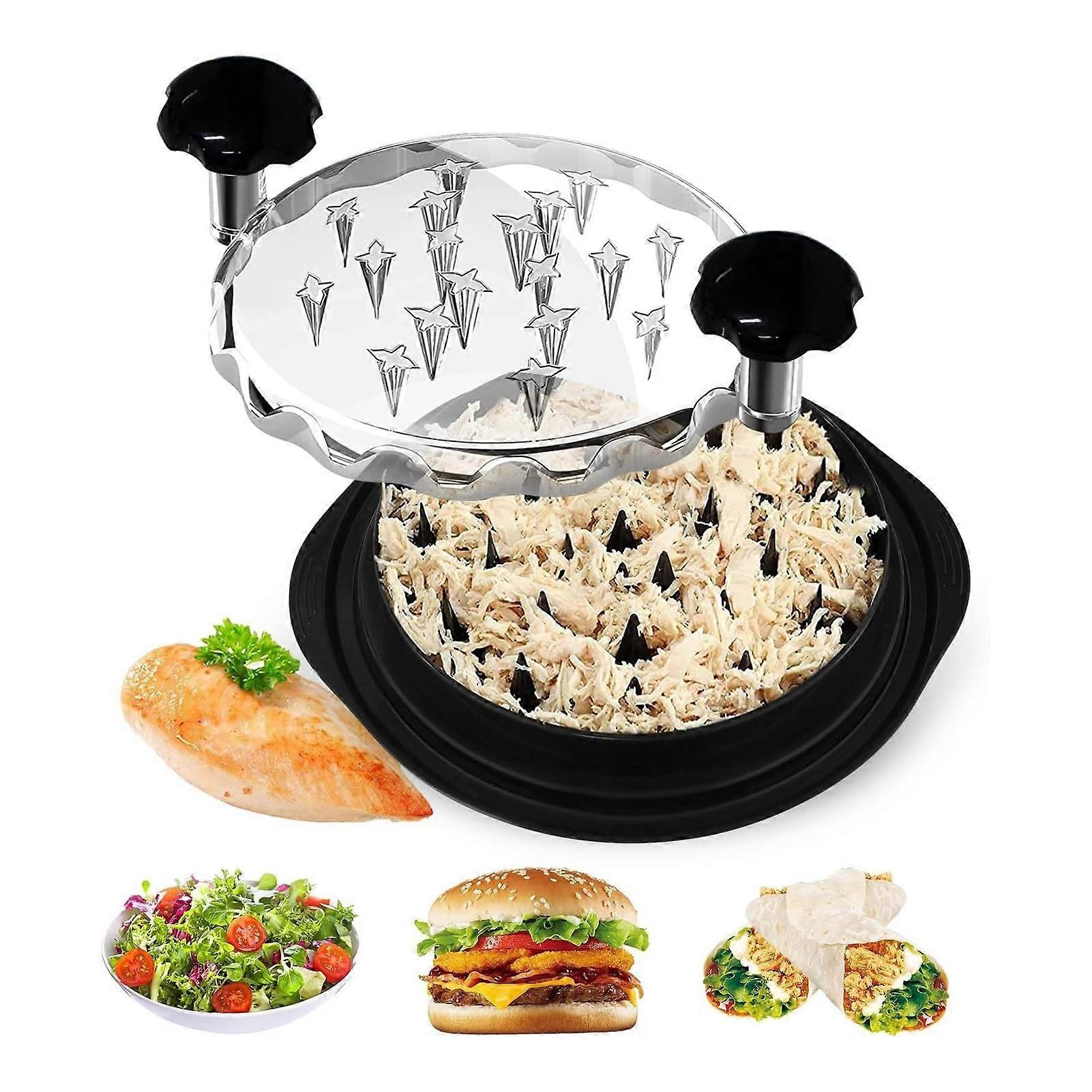 Chicken Chopper, 10.8 Inch Upgrade with Ergonomic Handle, NonSlip, Dishwasher Safe