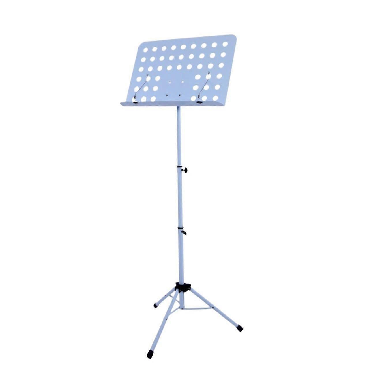 Music stand orchestra stand music stand, foldable music stand, heightadjustable for playing instruments music stand sheet music holder 150cm blue