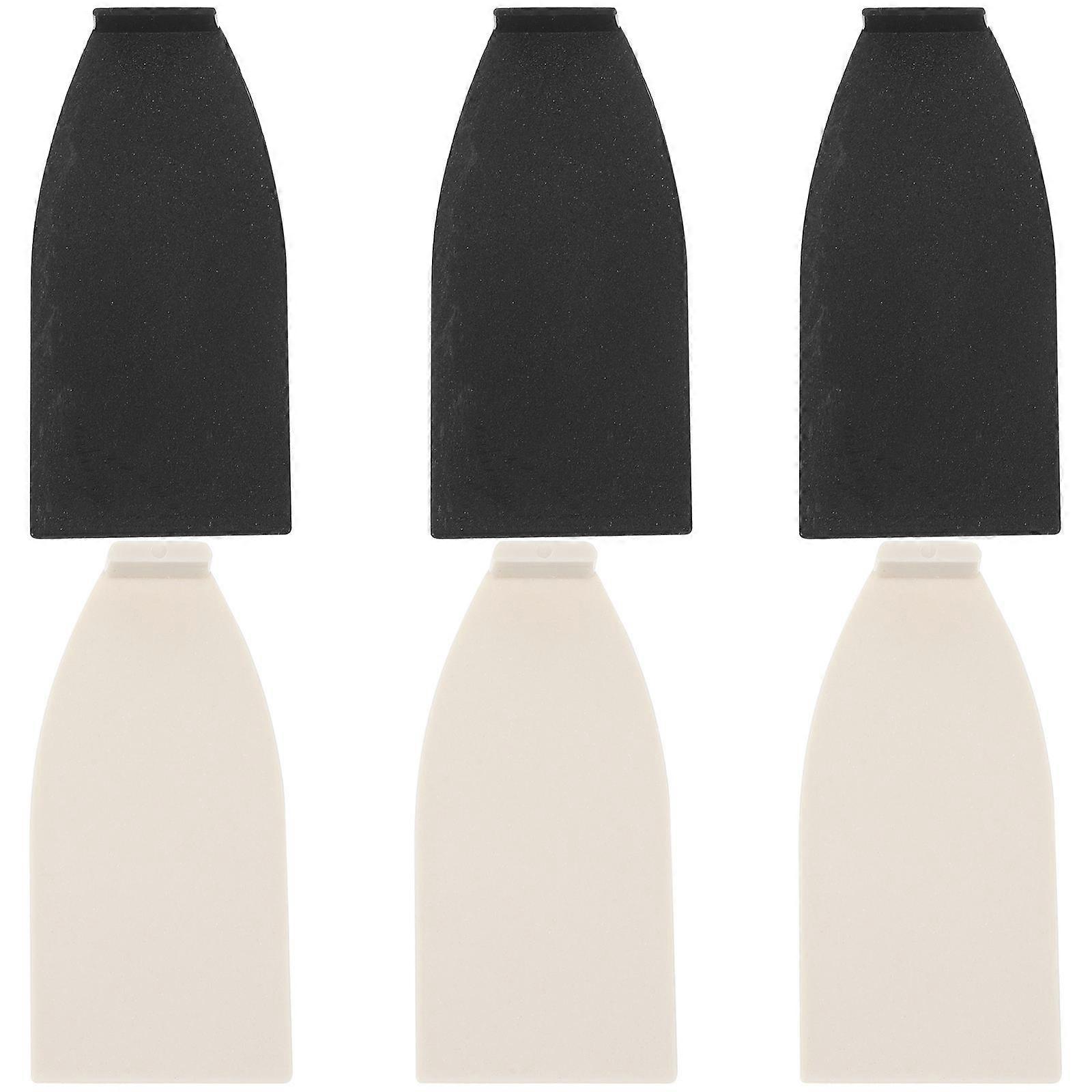6pcs Durable Plastic Bass Bow Tips Replacement Parts for Quick Repairs, Maintenance & Luthiers Use