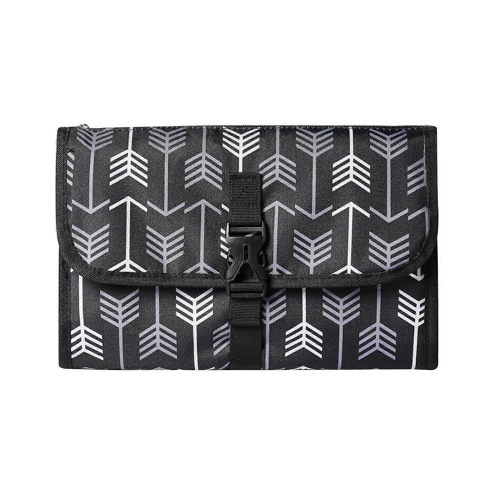Foldable Baby Changing Mat Portable Newborn Waterproof Hanging Changing Mat Stroller Organizer for Toddlers