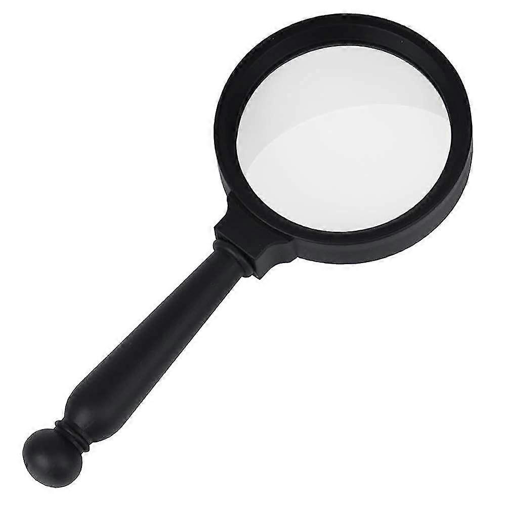 Lupe, with 10x and 20x magnification, lightweight hand inspection magnifier/black