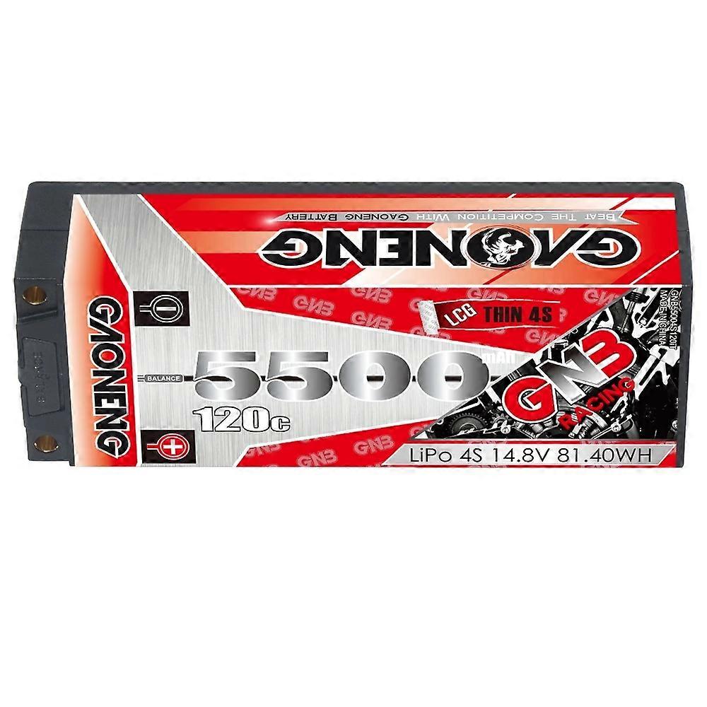 Gaoneng GNB 14.8V 5500mAh 120C 4S LiPO Battery XT60/XT90 Plug for RC FPV Racing Drone Airplane Helic