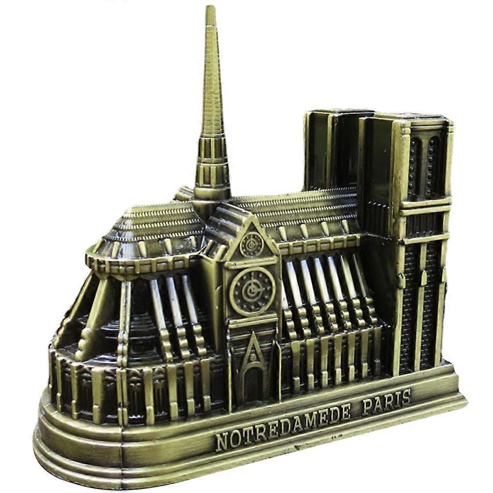 Golden Alloy Dame de Sculpture for Home Decoration and Gifts 1 Piece