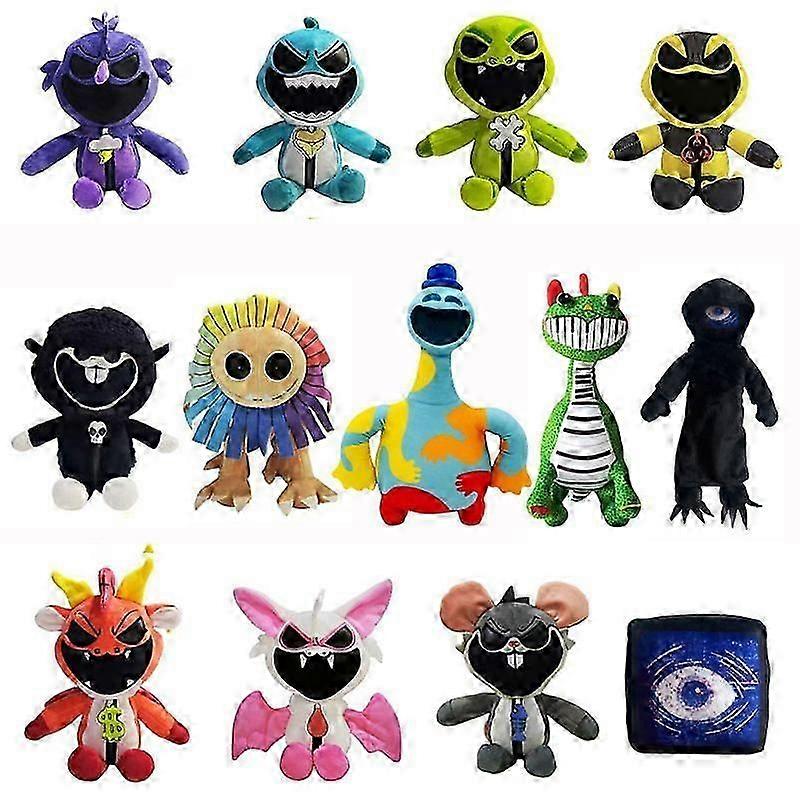 Yarnaby Plushies Pianosaurus Doey the Doughman Plush Toy Poppy Playtime 4 Nightmare Critters Dolls Kids Gifts