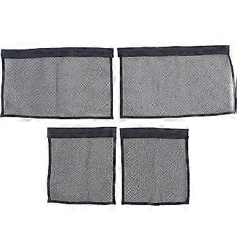 4pcs Length N Lock Hair Stretcher Curling Ring Curling Net Stretcher Mesh Wrap to Prevent Shrinkage Hair Tool (7in+13in)
