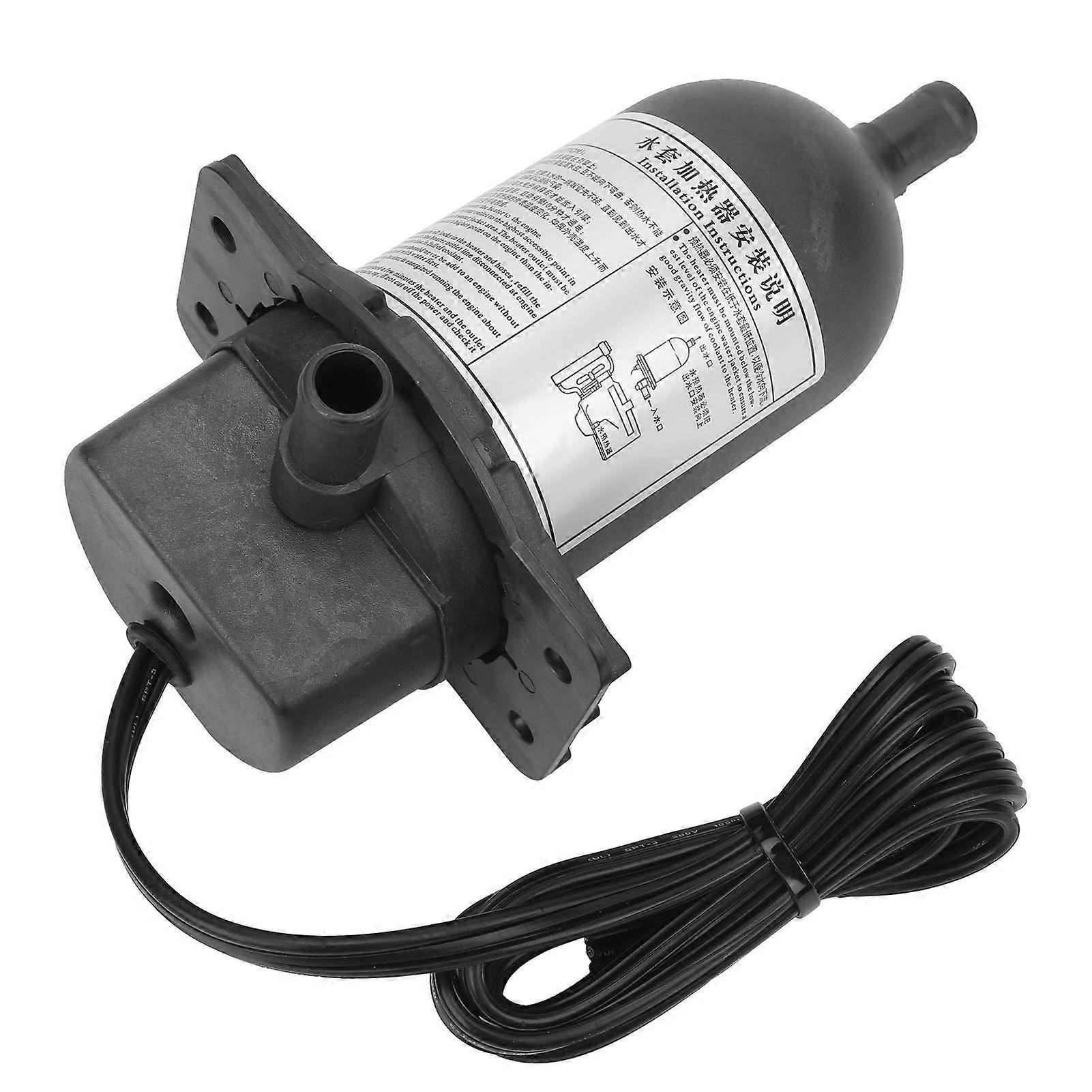 Selfcirculating water heater 1000W water tank preheater corrosionresistant constant temperature device for gas engines compact design