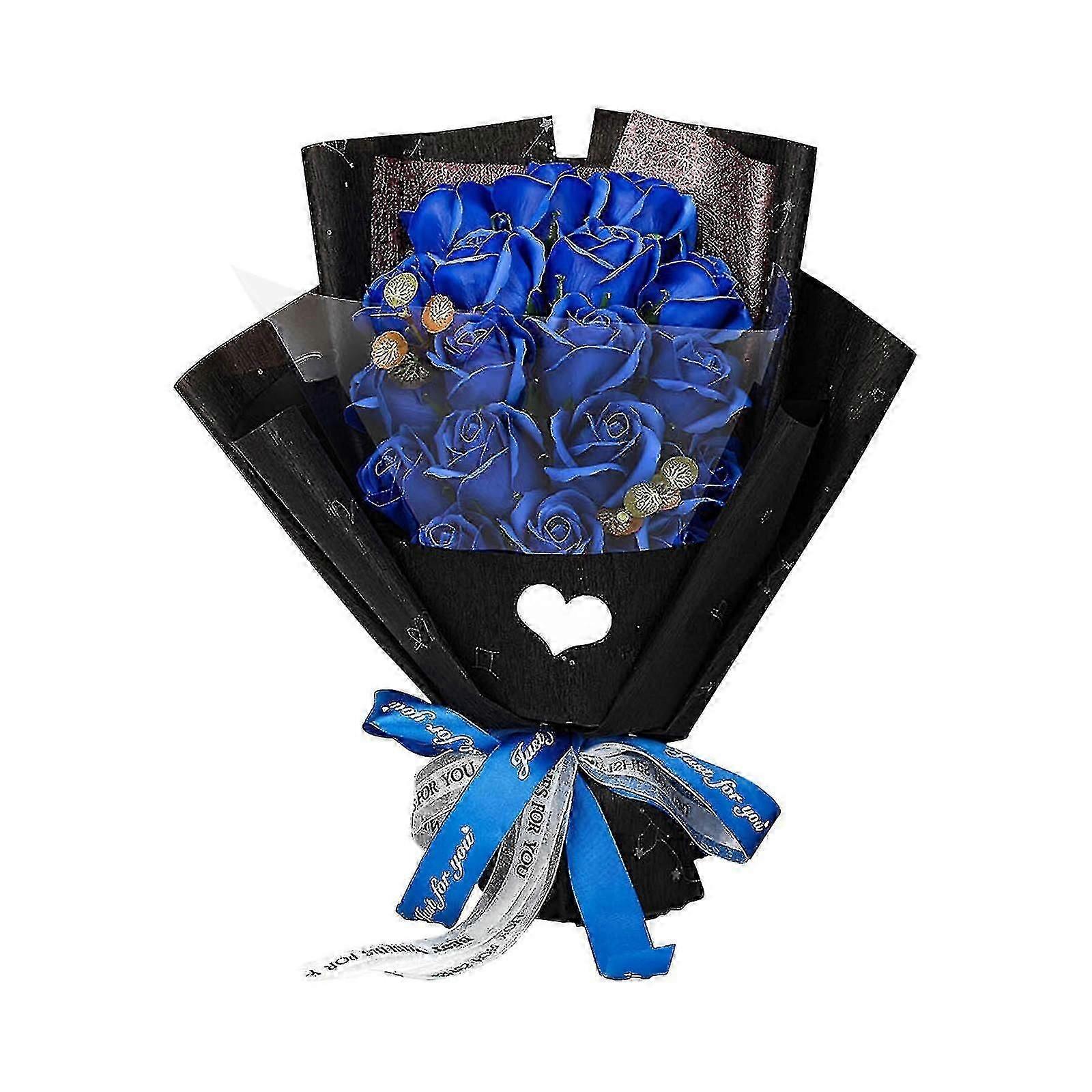 باقة الورود الاصطناعية - زهور محفوظة لها ، هدايا فريدة لعيد الحب ، عيد الشكر ، عيد الميلاد | 240362