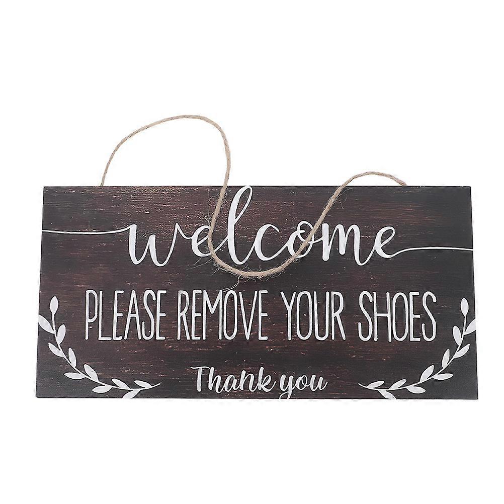 Wooden Hanging Door Sign for Entryway Decor – Sturdy, User Friendly Design for Front Doors and Indoor Entry Areas