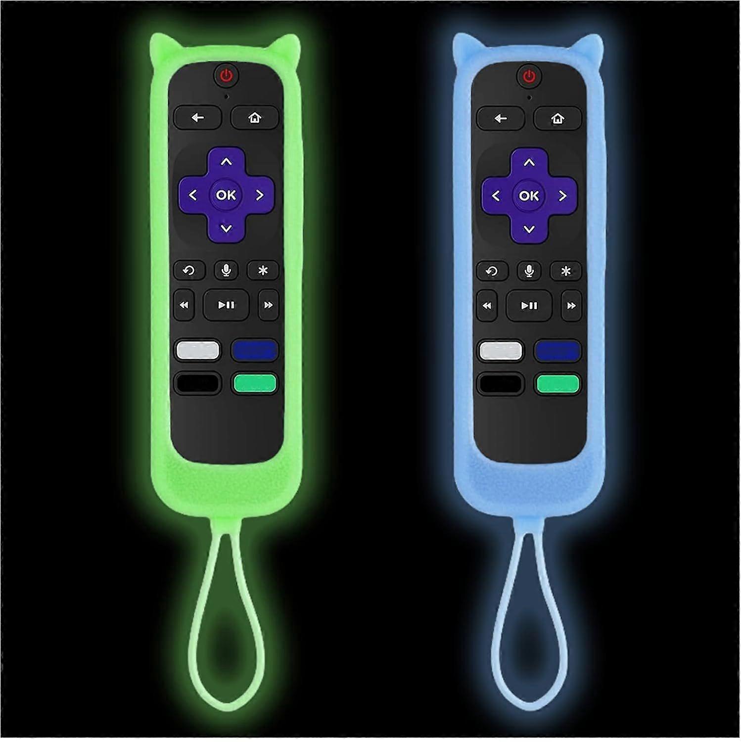 2025 Newest 2-pack Remote Control Case with Tracker for Roku Remote Control Case