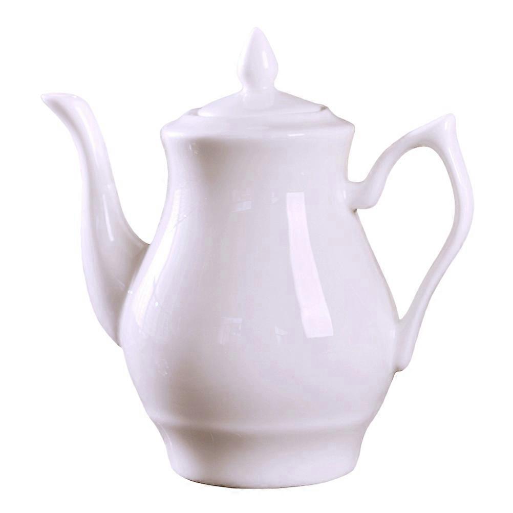 Soy Sauce Dispenser Bottle Ceramic Condiment Container Home Use 280ML White Storage 1Pack