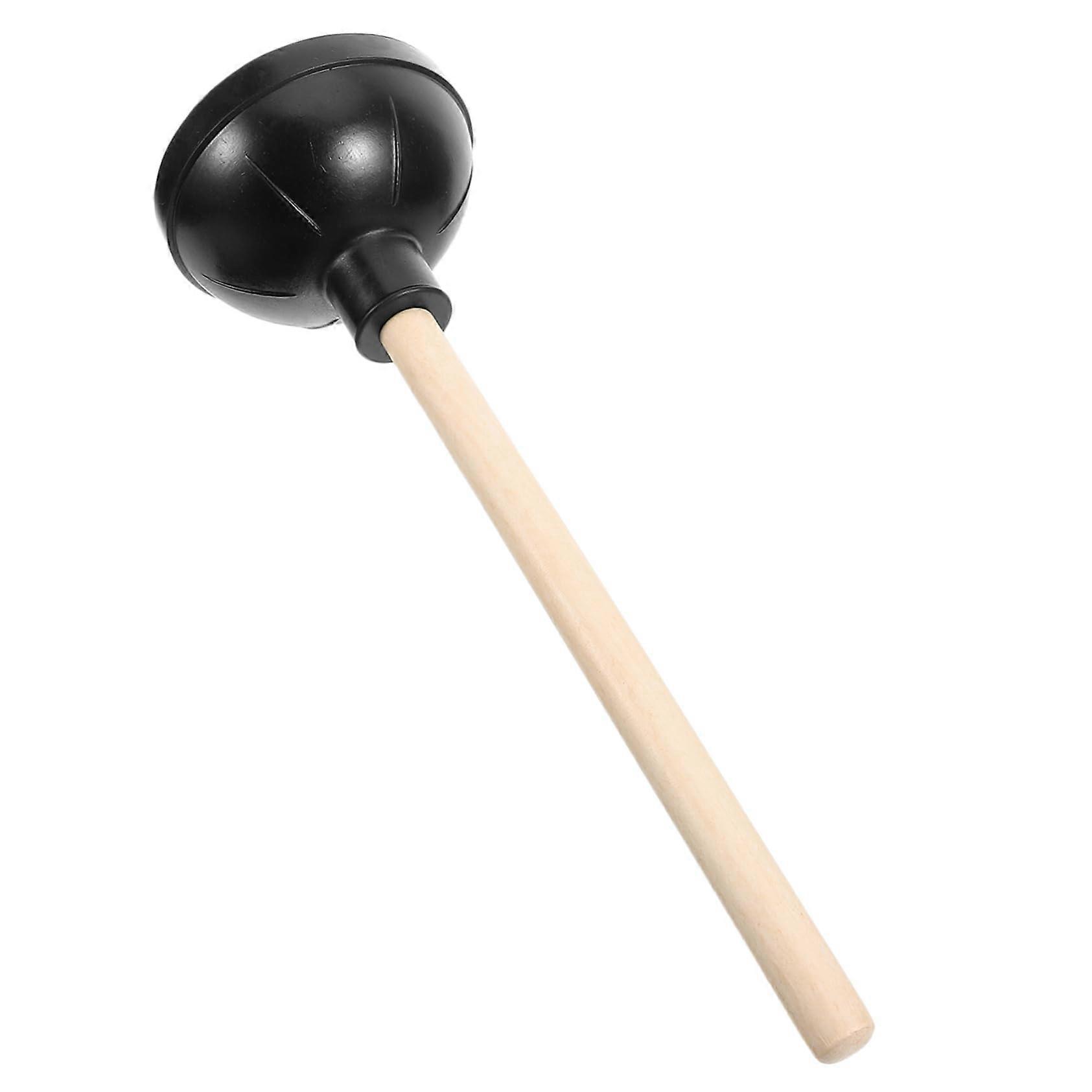 performance toilet plunger with ergonomic handle for bathroom cleaning, versatile for use at home, office, and public places.