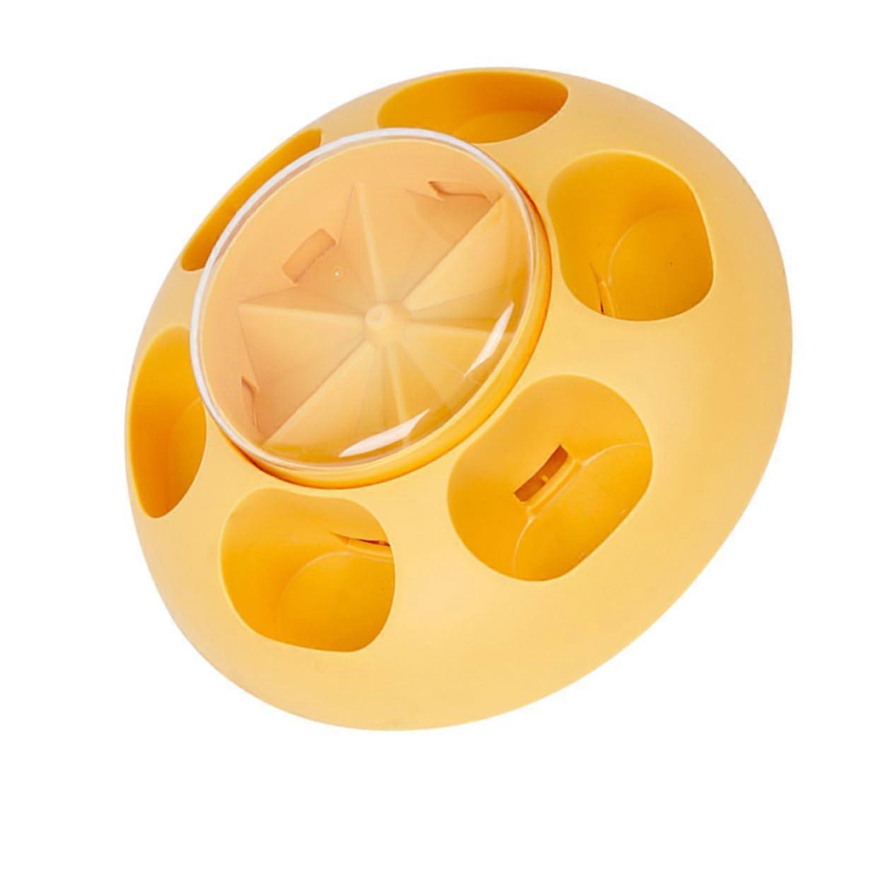 Automatic Feeder for Cats and Dogs, Food Dispensing Toy with Press, Stable Base, MultiCompartment Feeder for Small Pets, Pet Food Dispenser