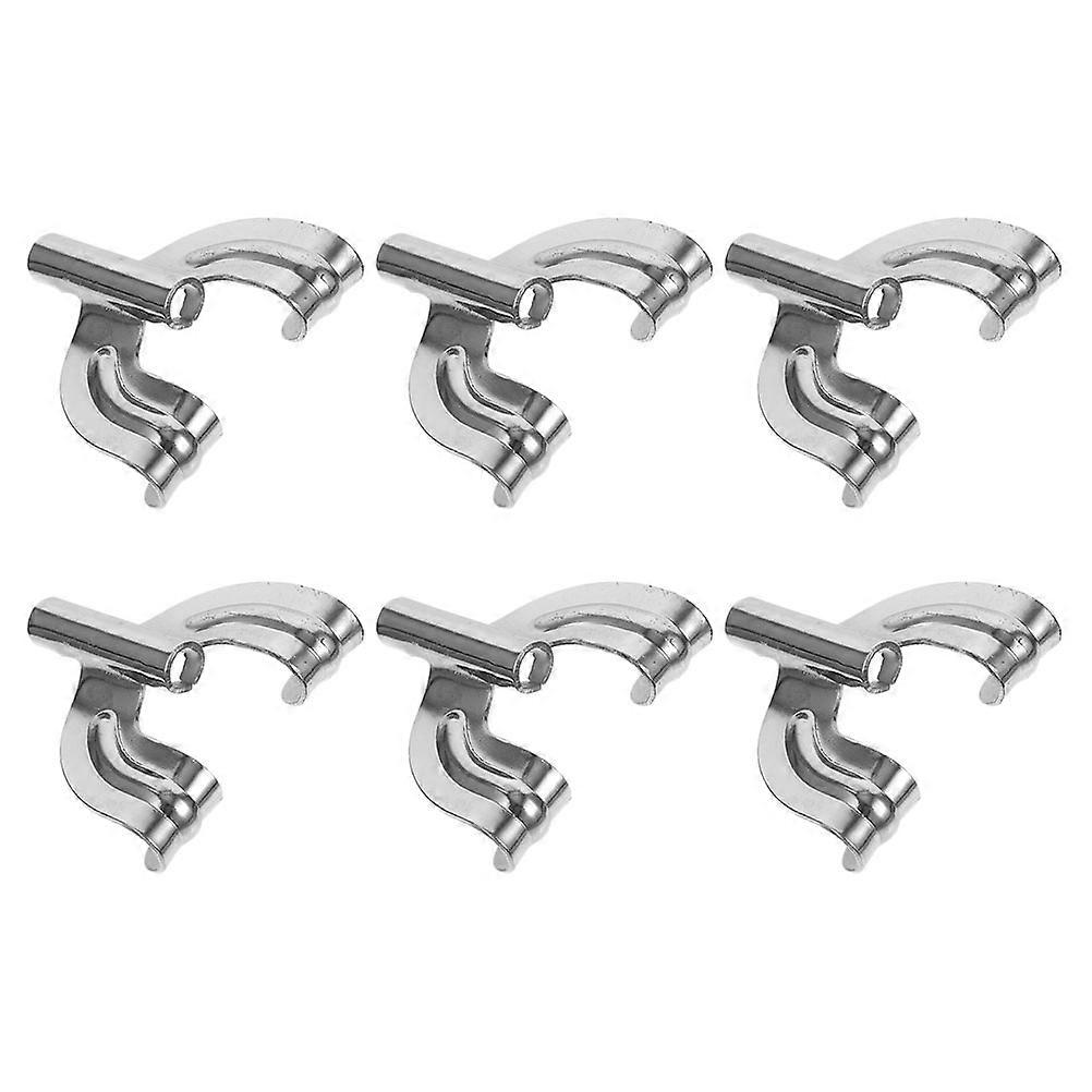 Percussion Bass Drum Claw Hooks Zinc Alloy Regulate Drum Head Tension 6Pcs