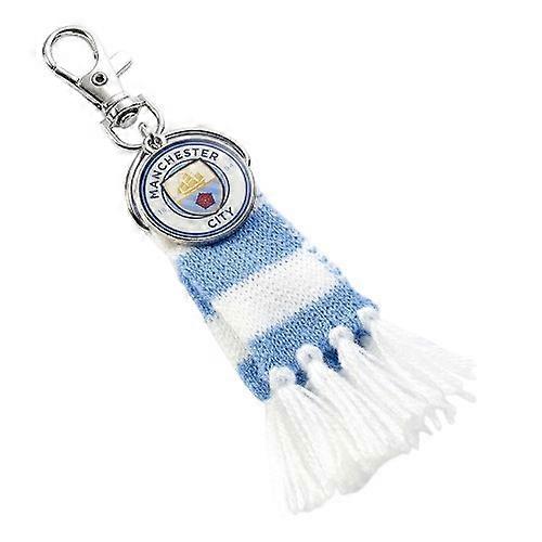 Manchester City FC Bar Scarf Bag Charm