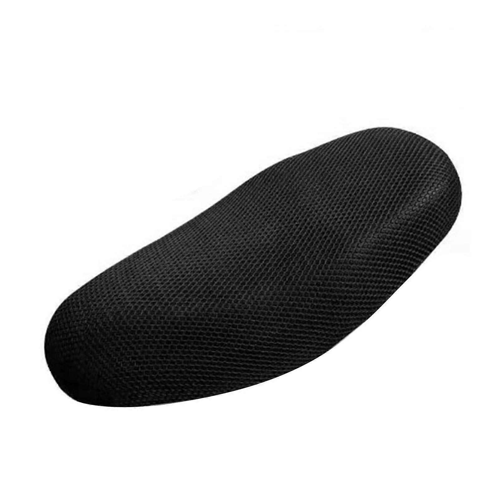 Heat insulation waterproof motorcycle seat cushion with mesh cooling