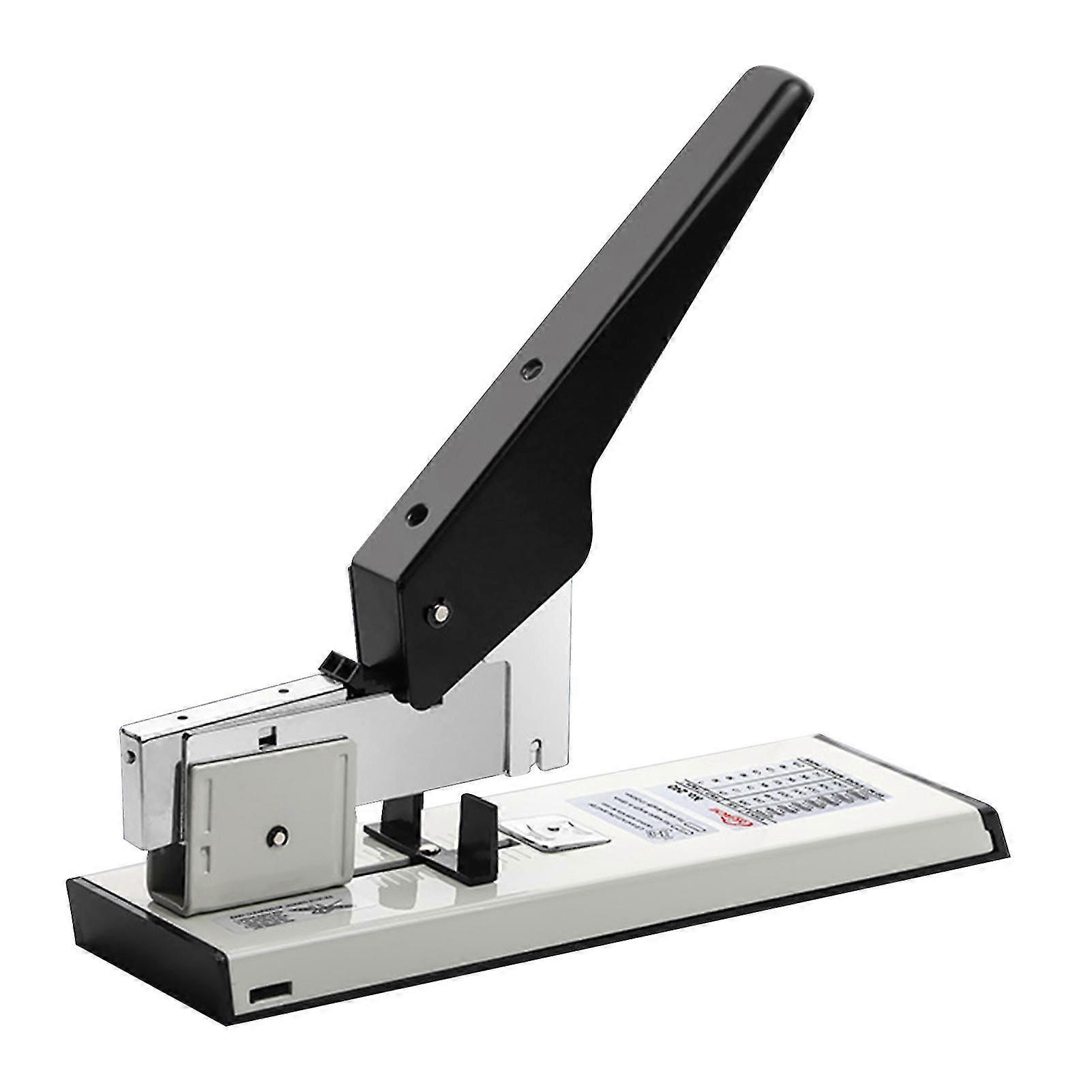 Force-Saving Heavy-Duty Stapler Compact Paper Binding Device for Office School