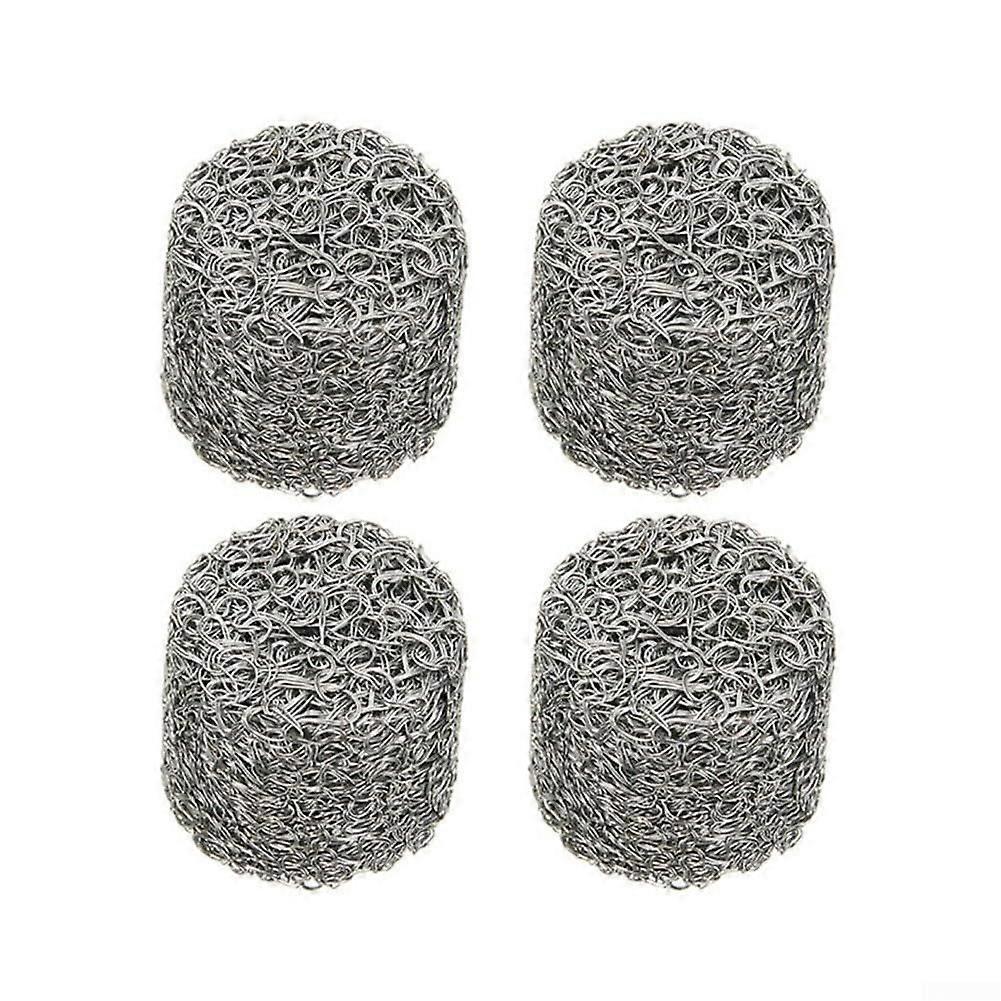 Edelstahl-Filter-Set für Hochdruckgebrauch, 4-teilig, langlebig, rostfrei, ideal für Wasser- und Flüssigkeitsfiltration