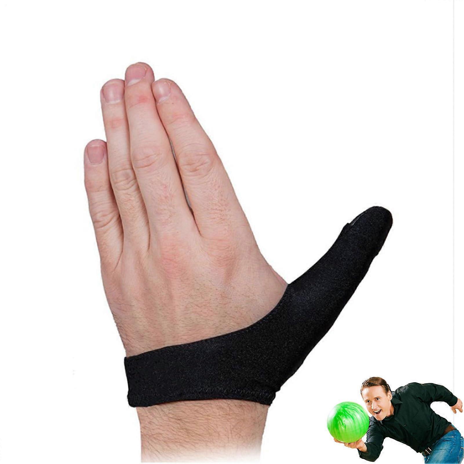 Unisex Bowling Thumb Brace – Adjustable Splint Breathable Material Left Multicolor