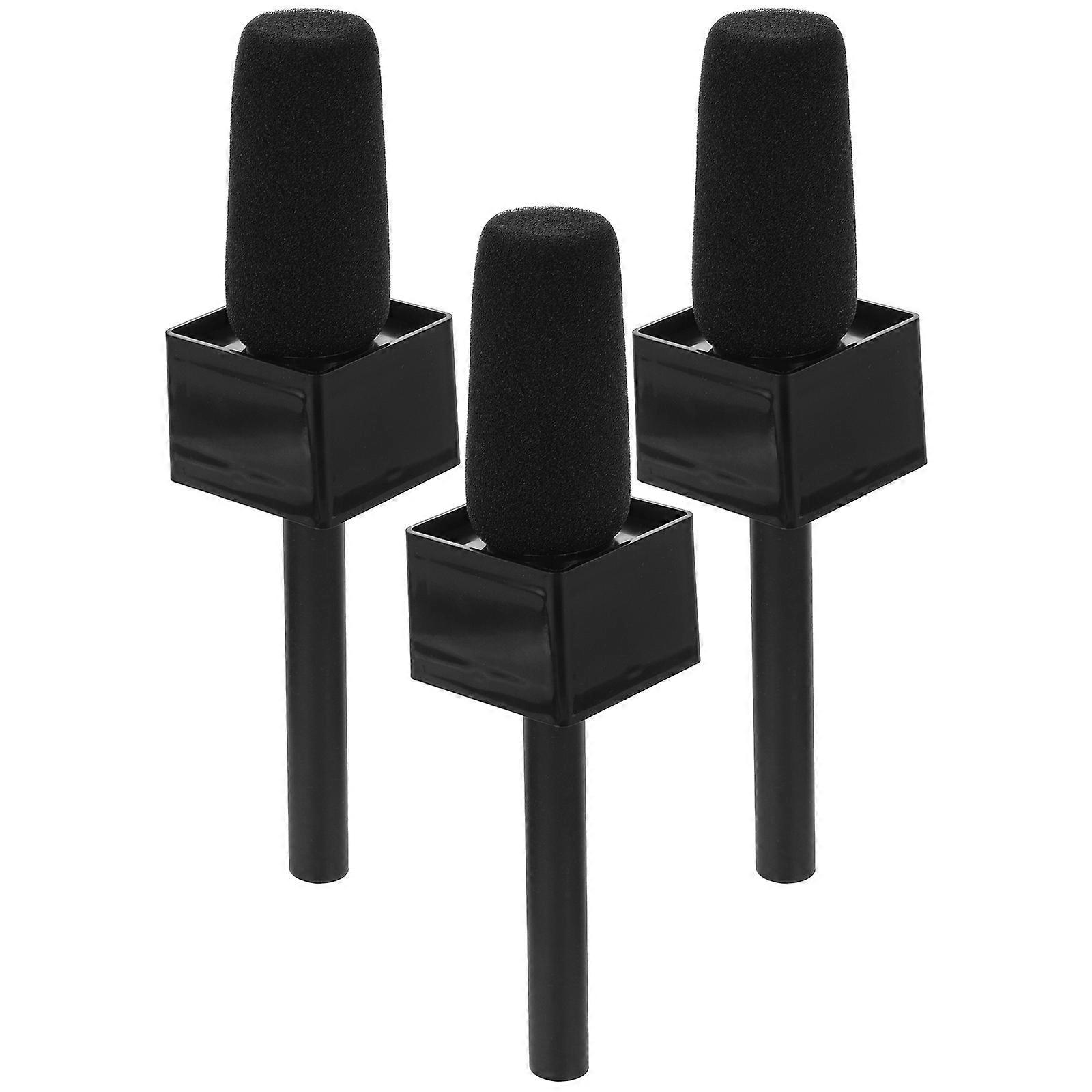 Pretend Microphone Prop 3 Sets Designed For Family Gatherings And Holidays Featuring Unique Simulation Design
