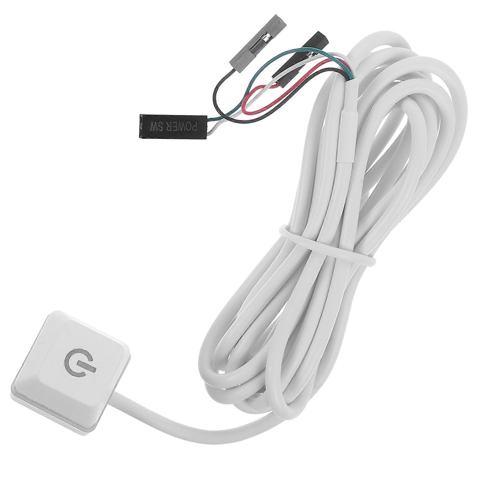 External Power Button for PC On Off 1.65m Power Supply Control Adapter Cable