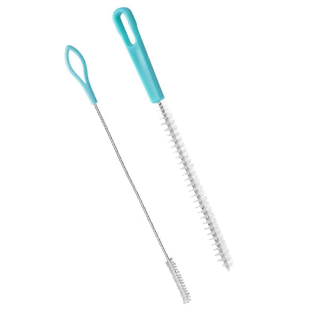 Lotus Root Cleaner Brush 2pcs   Versatile Tube Cleaning Tool for Straws, Bottles & Kitchen Utensils with Hanging Design for Narrow Spaces