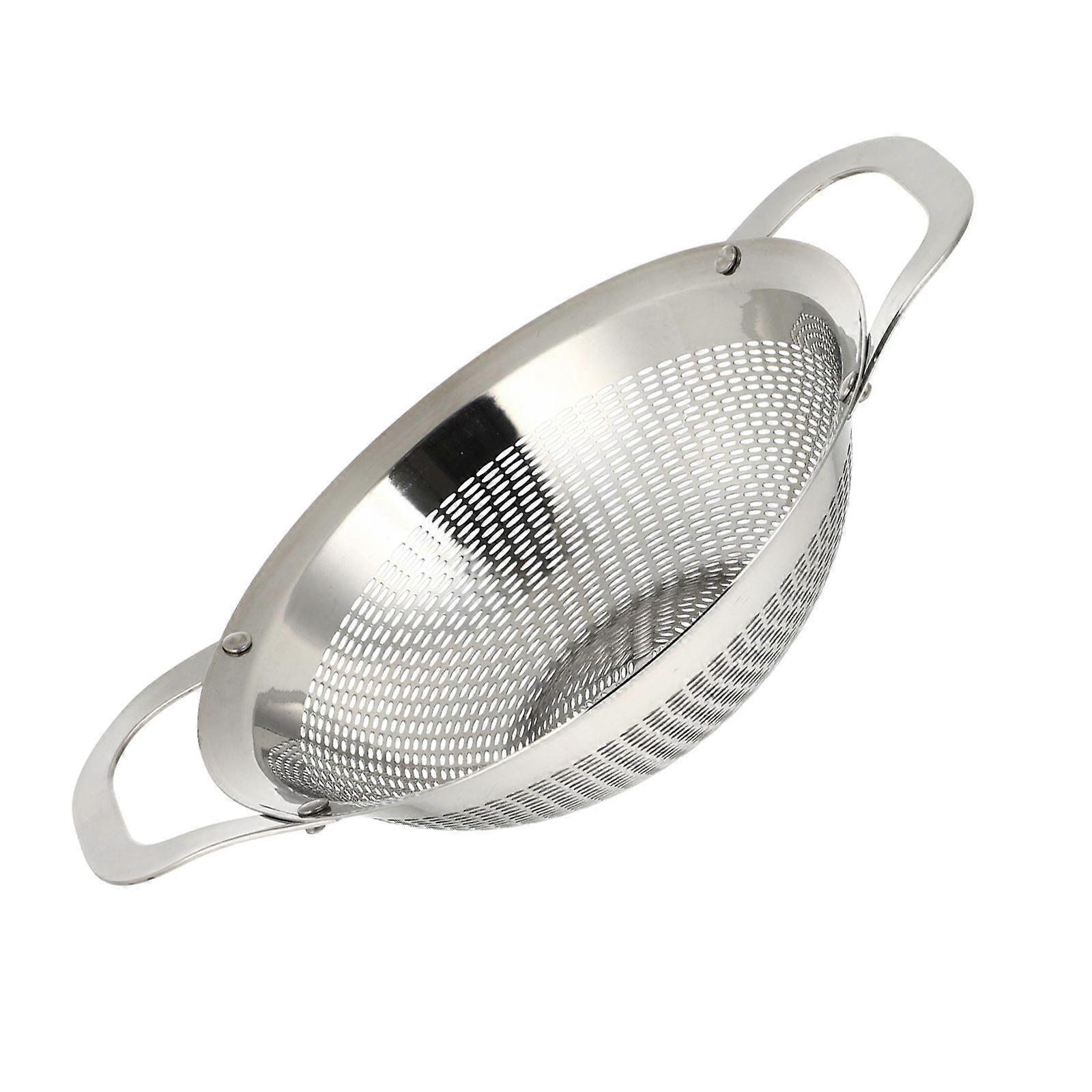Stainless Steel Rice Washing Basket Food Frying Steaming Tool For Fruit Vegetable Washing Kitchen Drain Tool