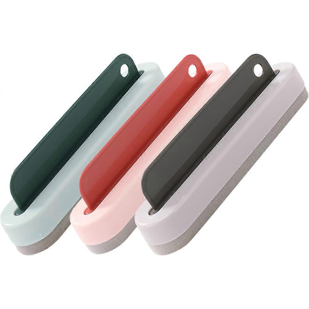 3Pcs Glass Cleaning Tool with Premium Plastic Material for Kitchen Use Assorted Color