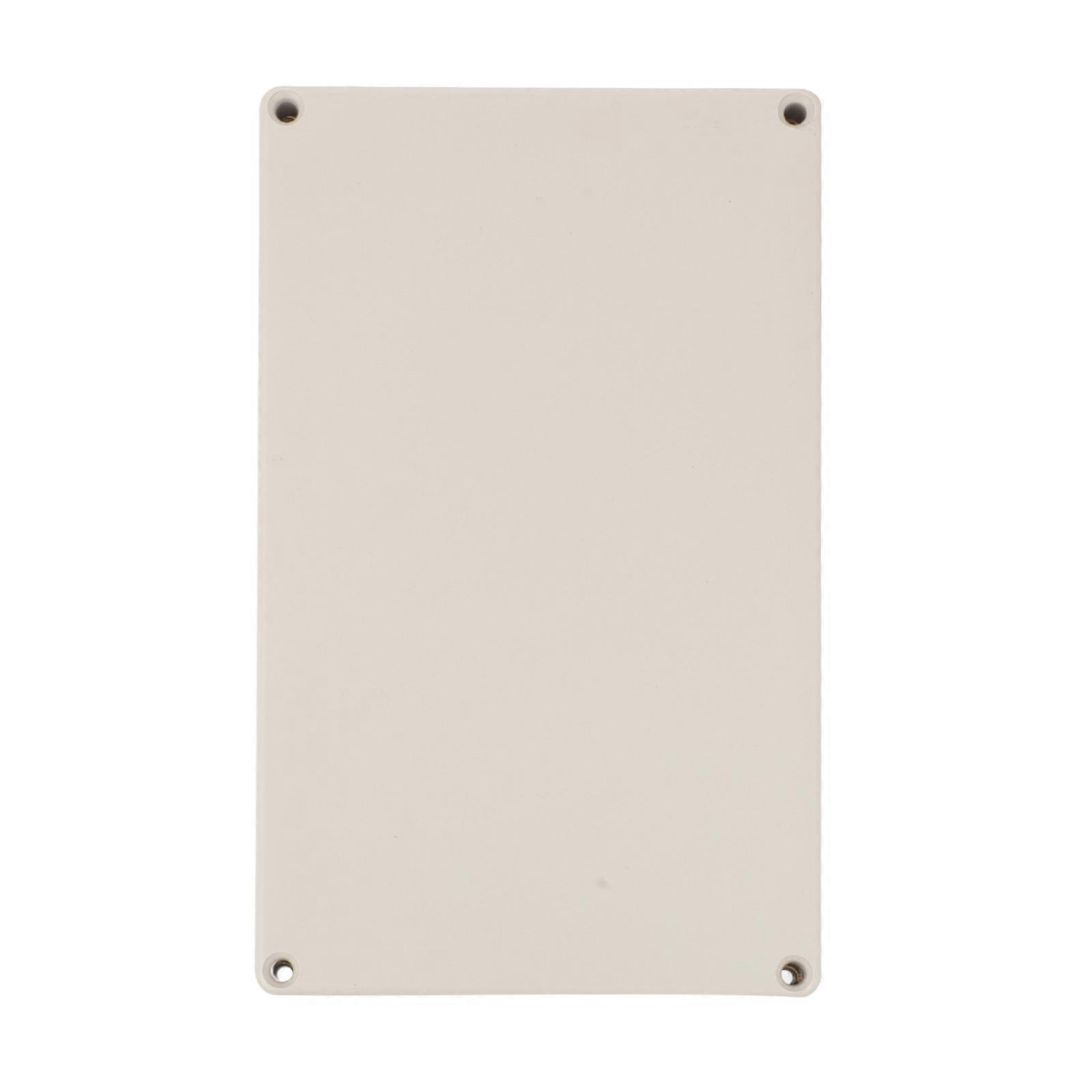 Waterproof Plastic Case for Home Protects Electric Connections from Water Snow Rain Dust Light Grey