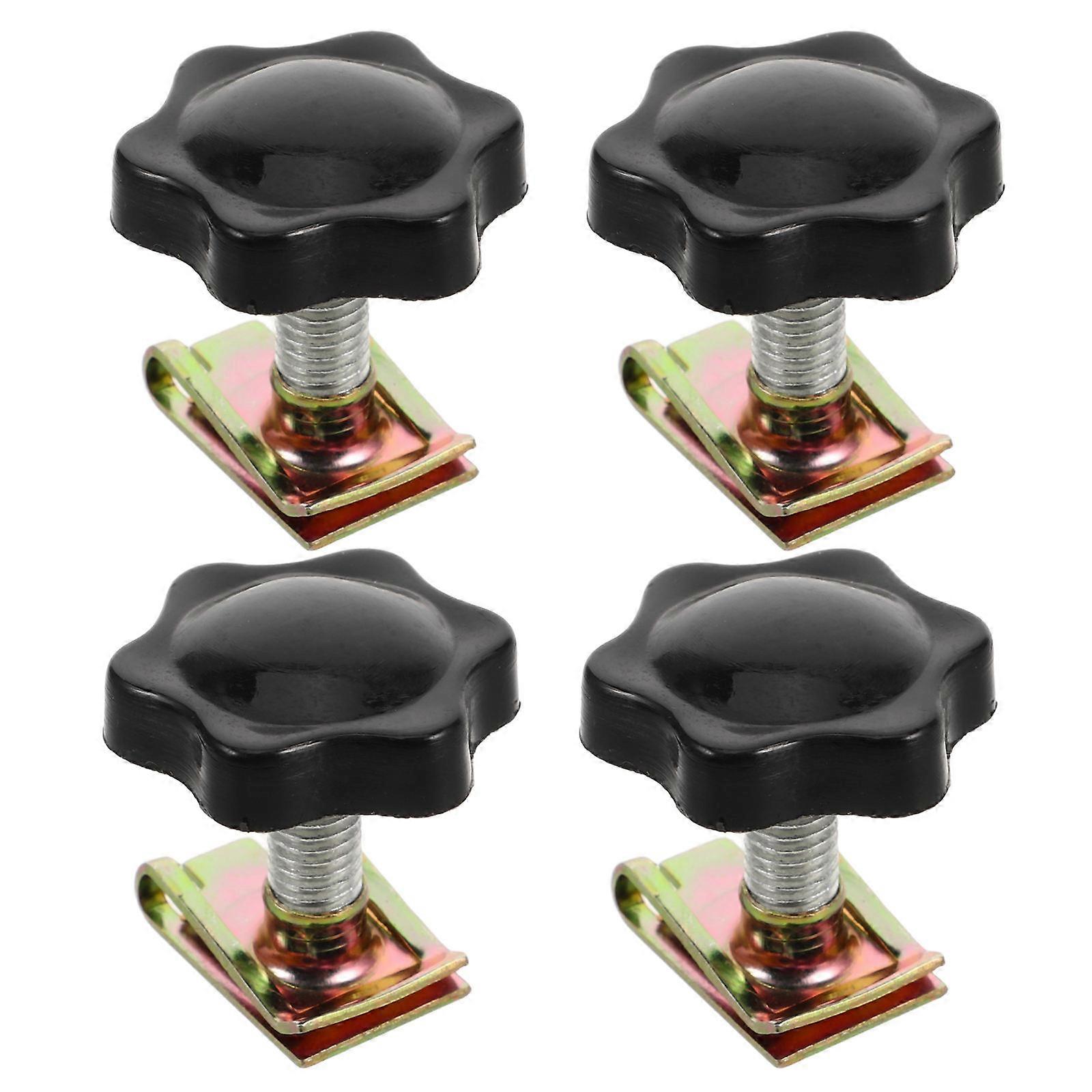 4pcs Motorcycle Saddlebag Mounting Screws Durable Security Fasteners for Side Cases, Easy Installation, Compatible with Harley & Modified Models