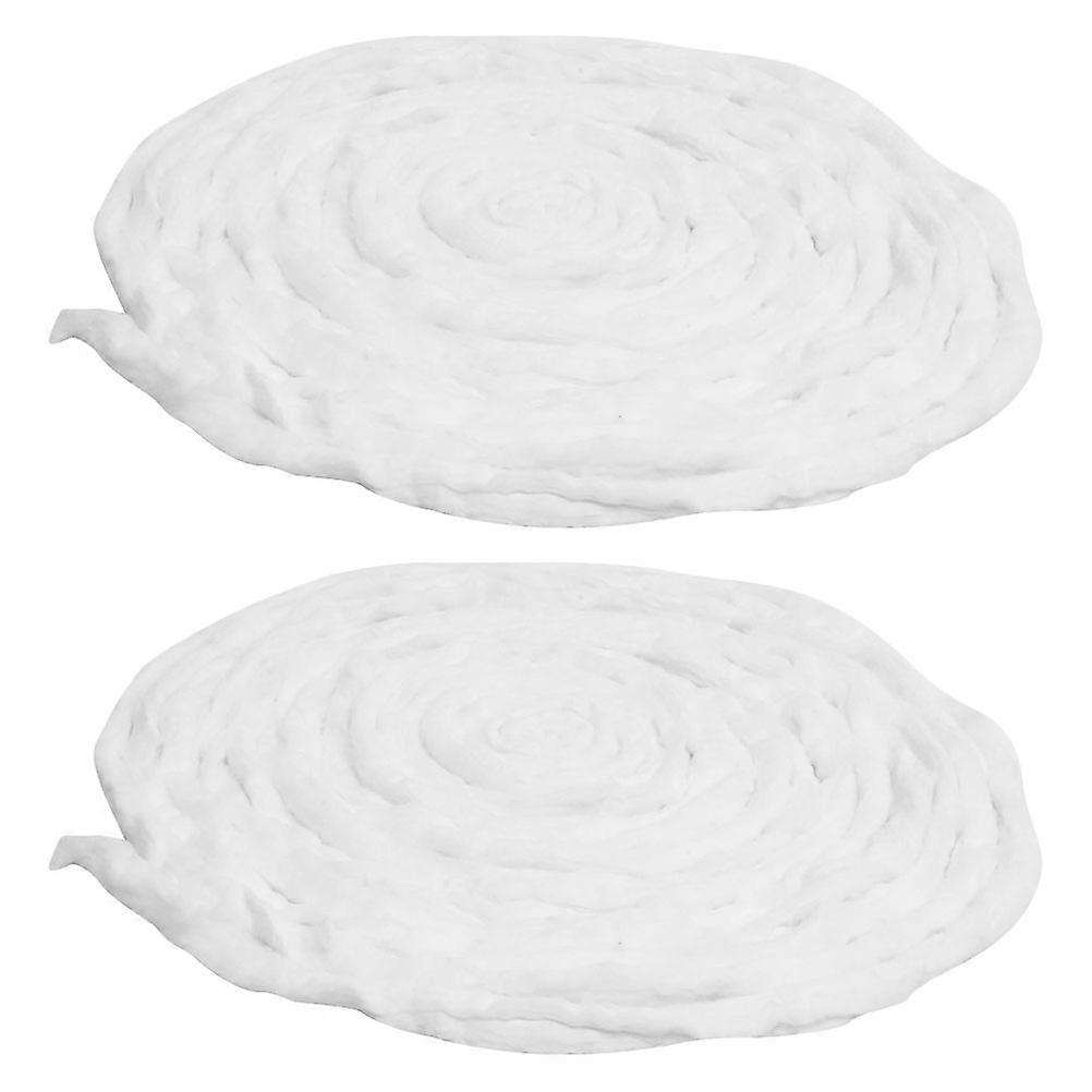 2 Pack Salon Cotton Rolls Pure Cotton Strips for Hairdressing, Single Use, Ideal for Home and Salon Perming and Hair Care Needs